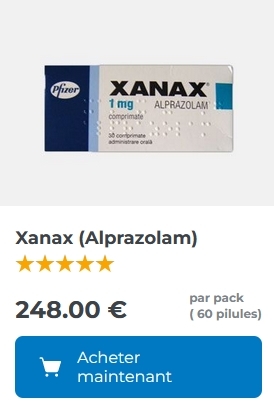 Xanax Générique 0,25 mg : Anxiolyse et Sédation Douce